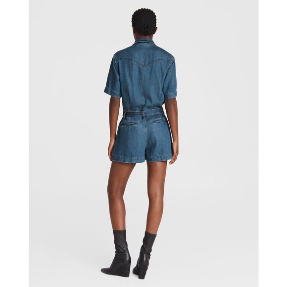 Rag & Bone Featherweight Surplus Romper Size XXS - Picture 3 of 10